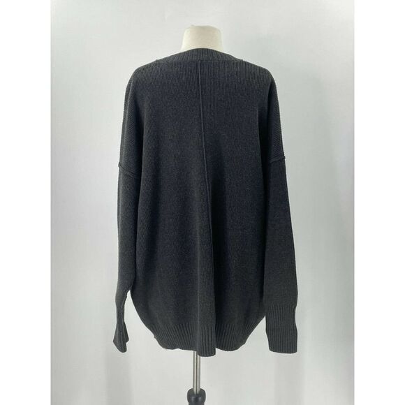Free People East Side Oversized V-neck  Cardigan - Picture 3 of 12